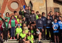 Il podio società giovanili a Rossana